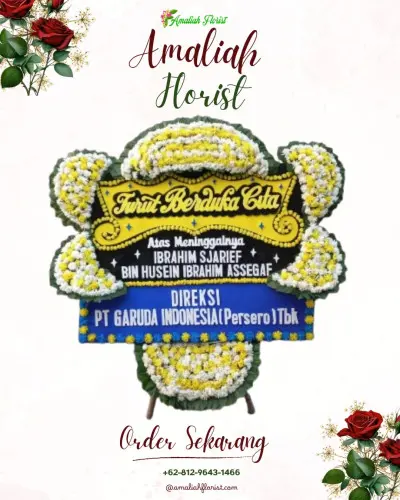Papan Bunga Duka di Pahandut