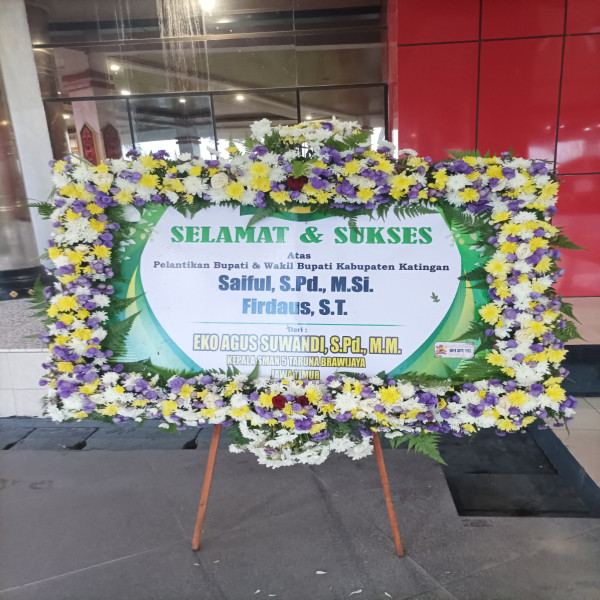 Karangan Bunga Ucapan Selamat pahandut